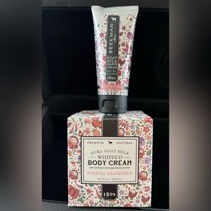 Beekman 1802 Goat Milk 2 pc LOT~NEW honeyed grapefruit ~8oz whip jar & 2oz tube